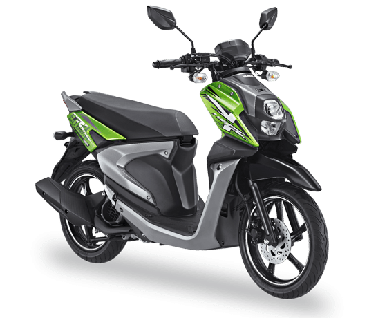 All New X Ride 125 Hijau